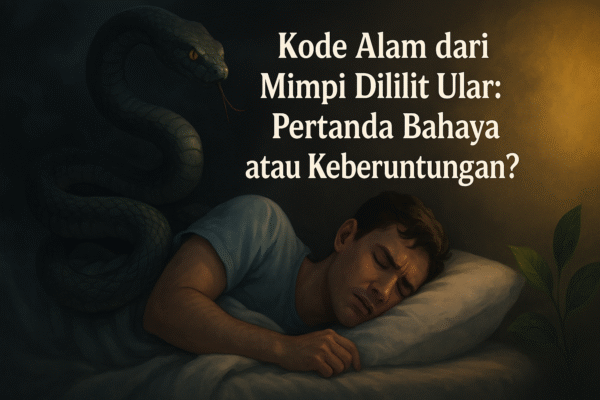 Tafsir Angka Mimpi – Kode Alam dari Mimpi Dililit Ular: Pertanda Bahaya atau Keberuntungan?