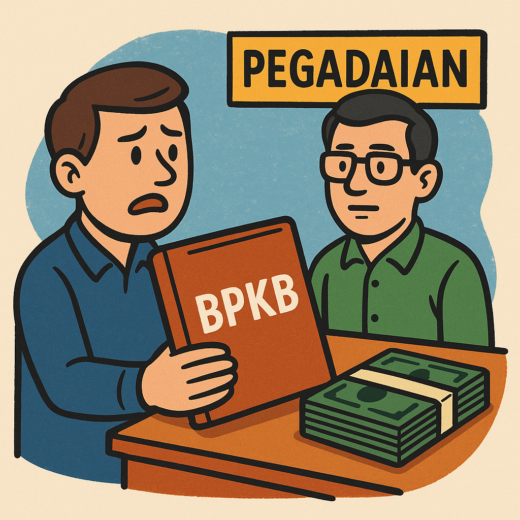 Mimpi gadai buku BPKB di pegadaian, pertanda rezeki cair dan angka hoki togel Hongkong
