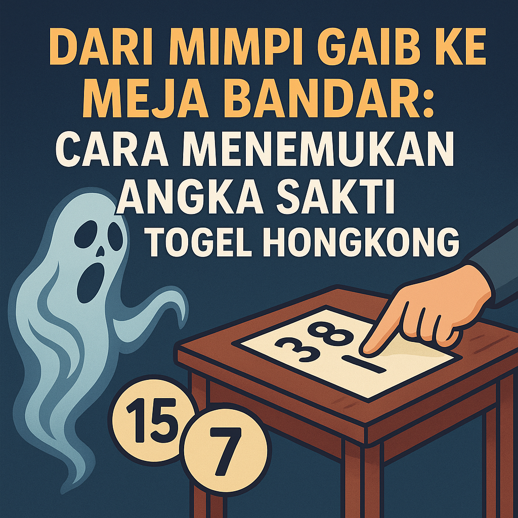 Dari Mimpi Gaib ke Meja Bandar: Cara Menemukan Angka Sakti Togel Hongkong